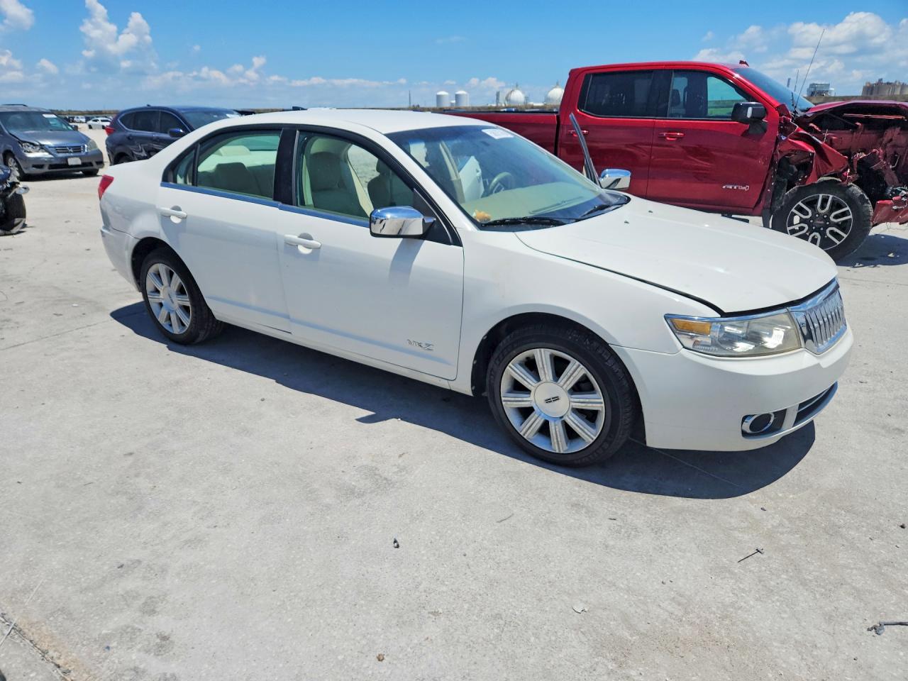 2009 Lincoln Mkz White vin: 3LNHM26T49R635929