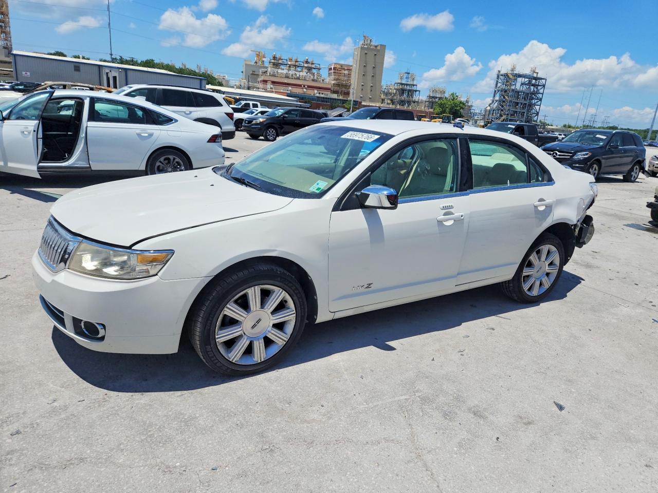 2009 Lincoln Mkz White vin: 3LNHM26T49R635929