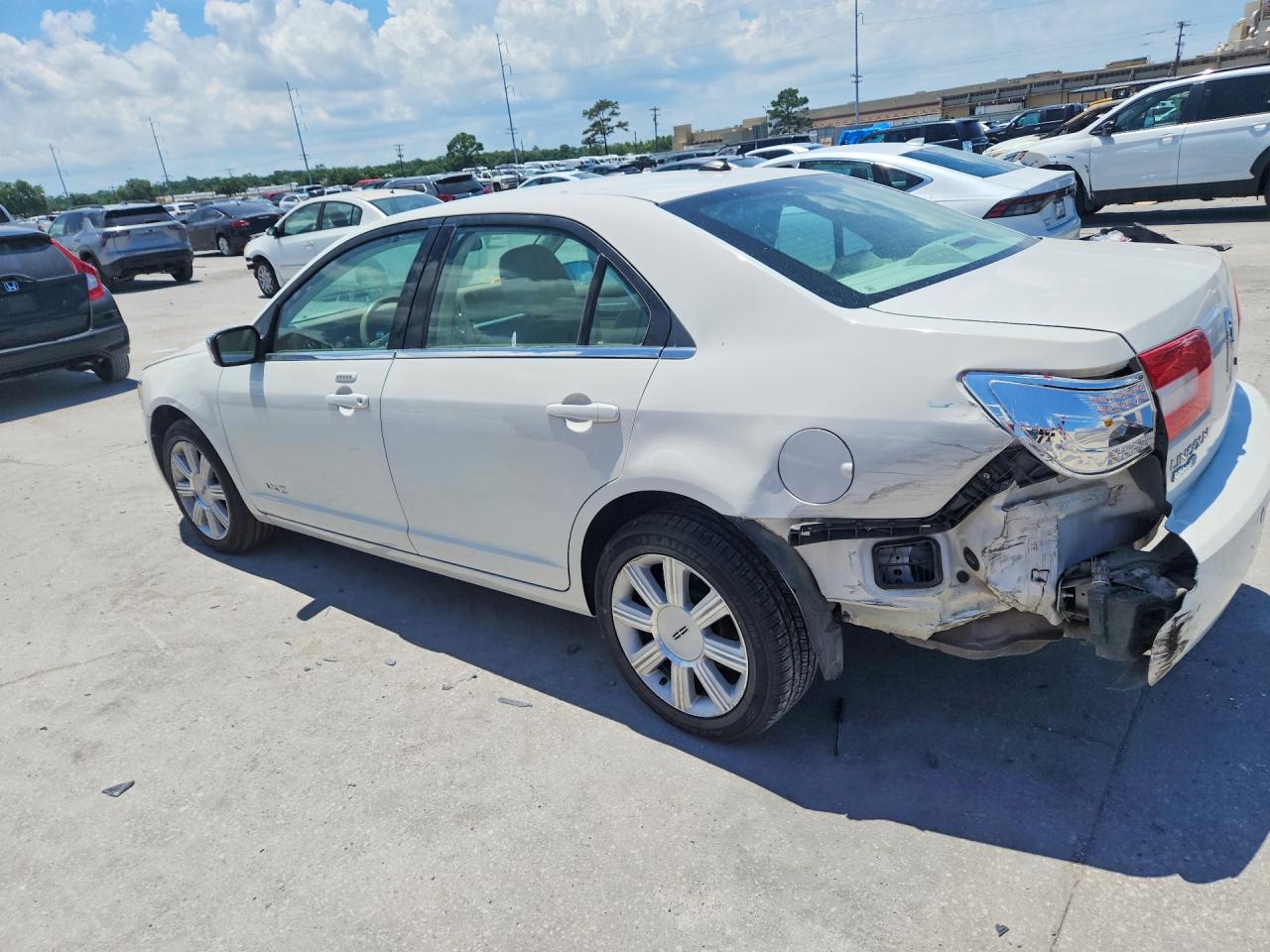 2009 Lincoln Mkz White vin: 3LNHM26T49R635929