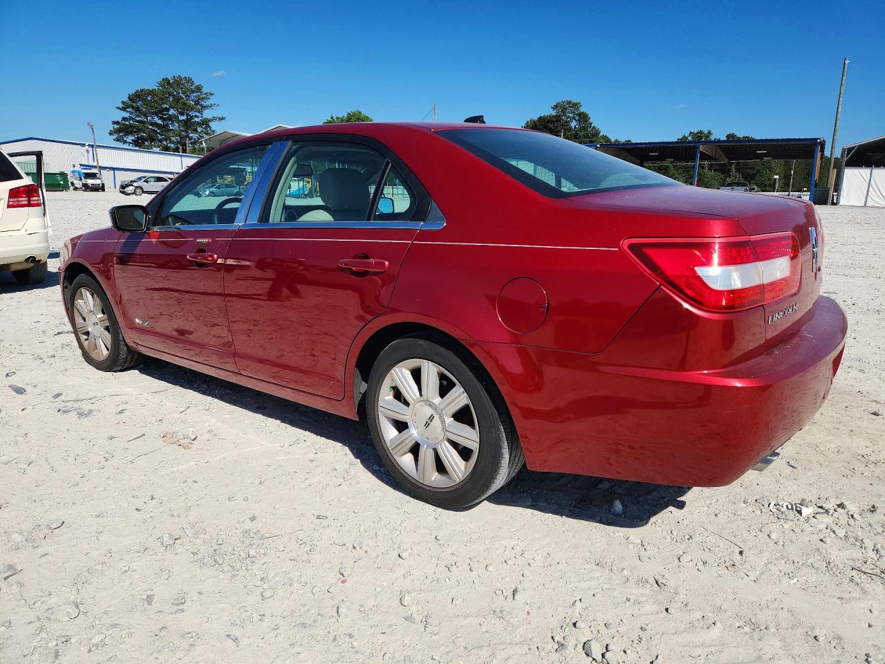 2007 Lincoln Mkz Red vin: 3LNHM26T57R670864
