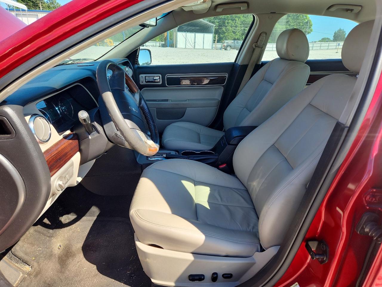 2007 Lincoln Mkz Red vin: 3LNHM26T57R670864