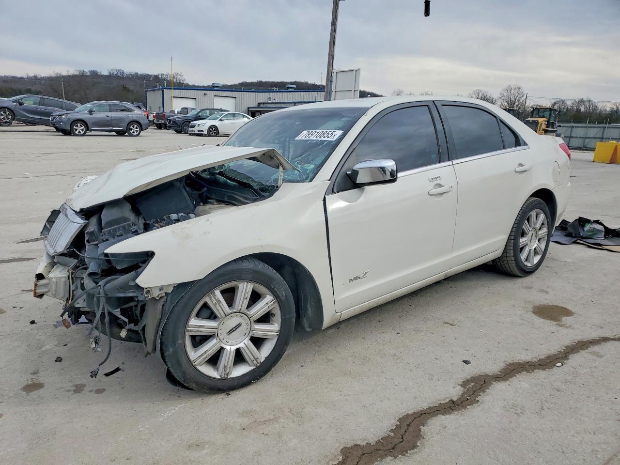 2008 Lincoln Mkz White vin: 3LNHM26T58R653953