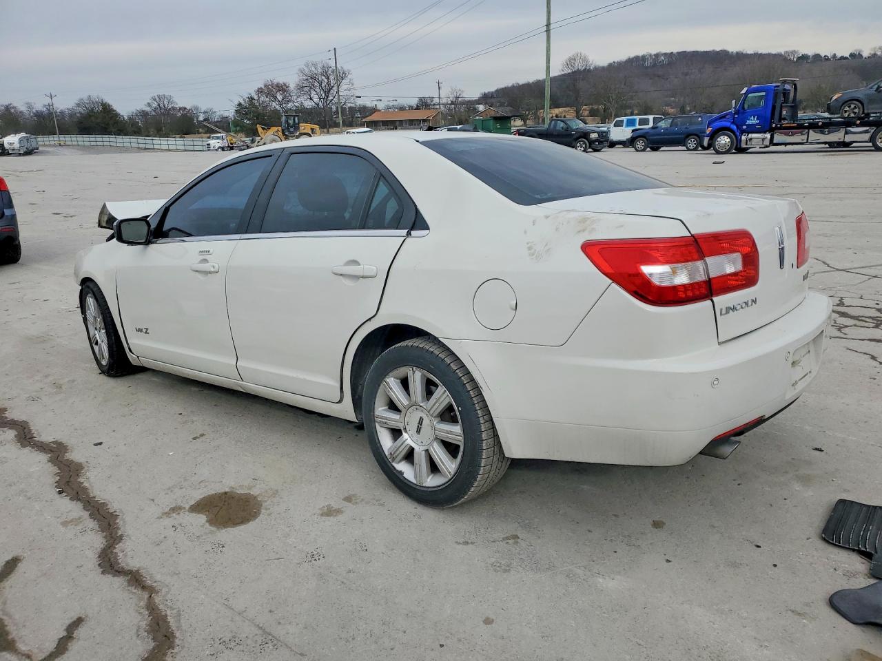 2008 Lincoln Mkz White vin: 3LNHM26T58R653953