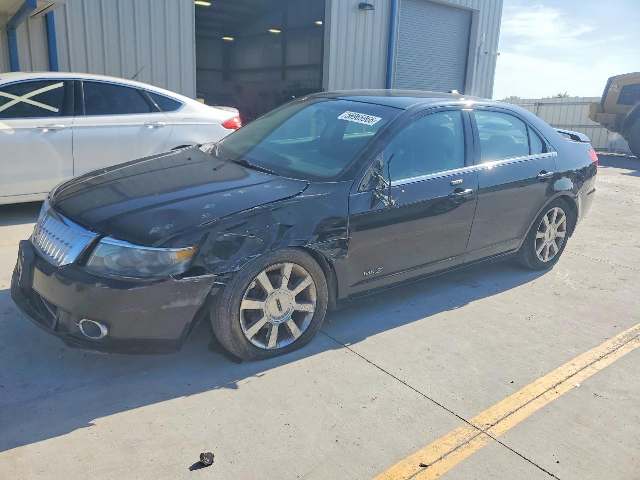 2007 Lincoln Mkz Black vin: 3LNHM26T67R641440