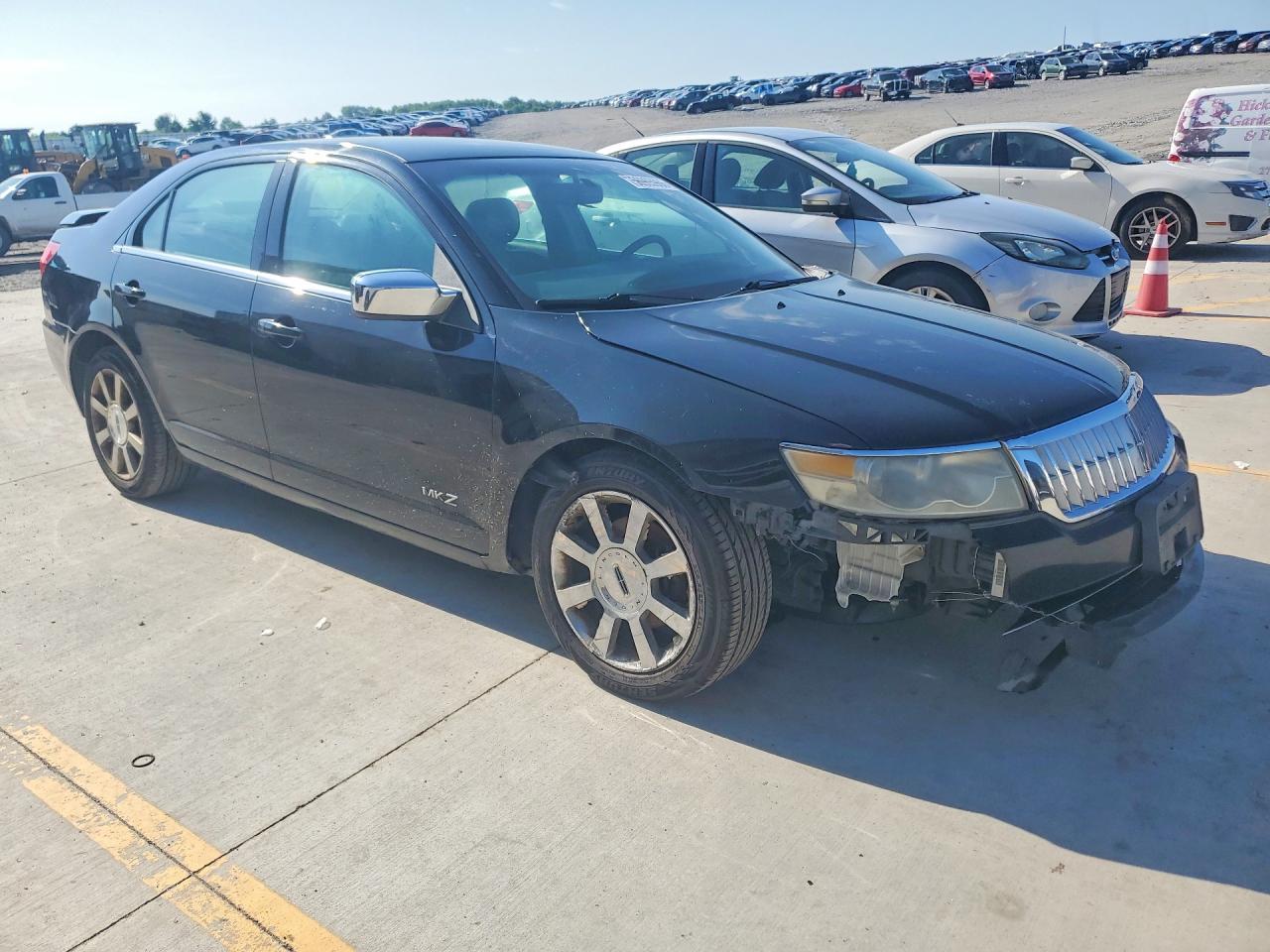 2007 Lincoln Mkz Black vin: 3LNHM26T67R641440