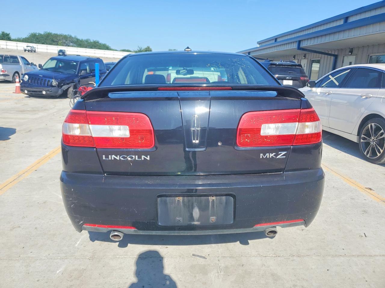 2007 Lincoln Mkz Black vin: 3LNHM26T67R641440