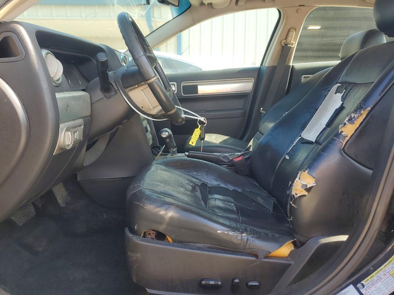 2007 Lincoln Mkz Black vin: 3LNHM26T67R641440