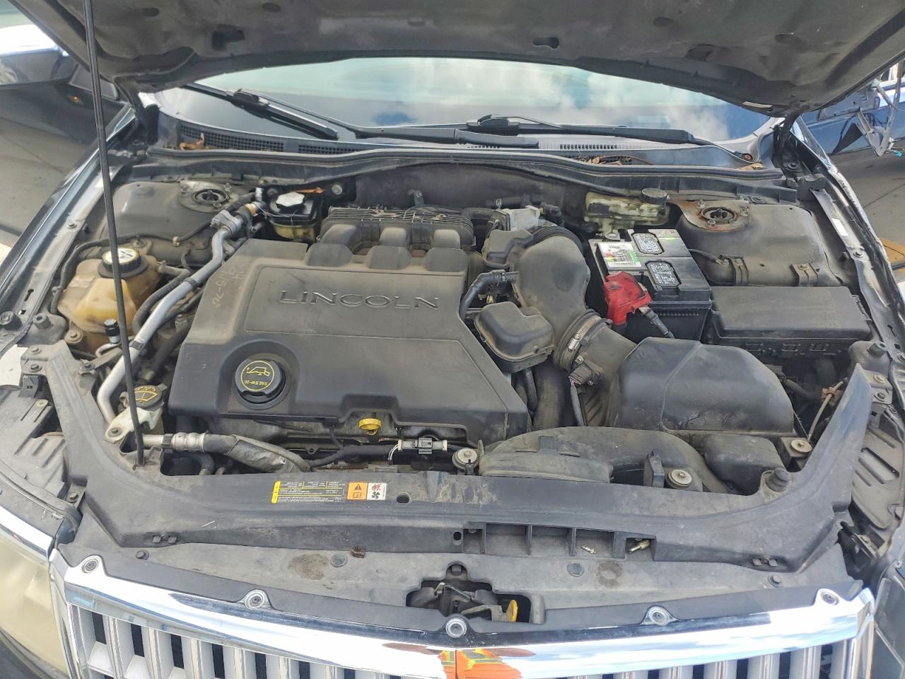 2007 Lincoln Mkz Black vin: 3LNHM26T67R641440