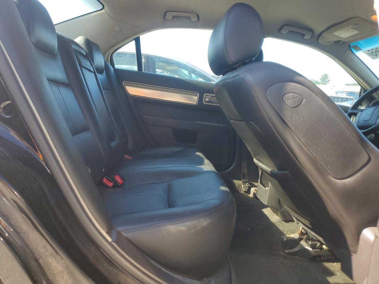 2007 Lincoln Mkz Black vin: 3LNHM26T67R641440