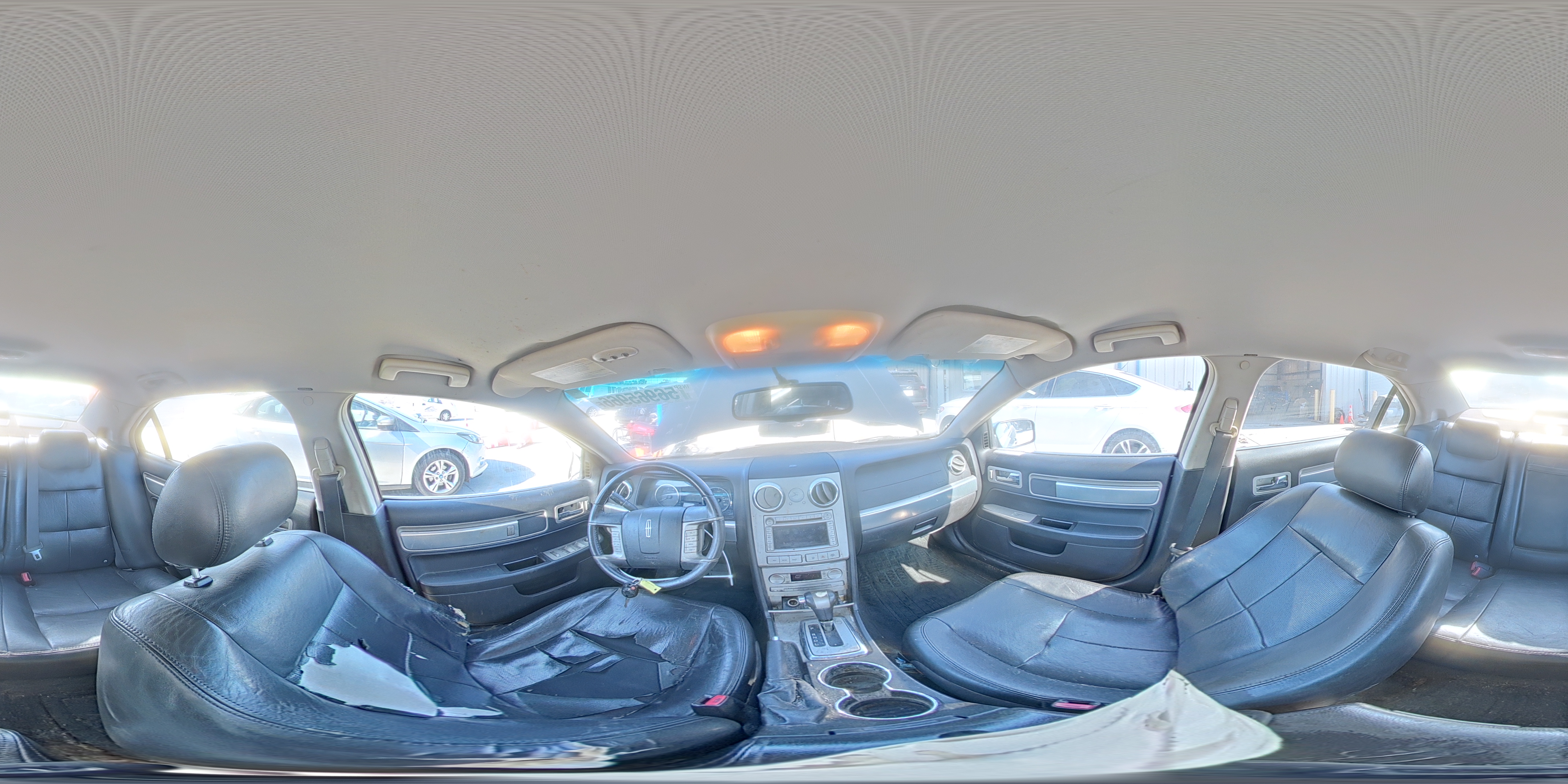 2007 Lincoln Mkz Black vin: 3LNHM26T67R641440