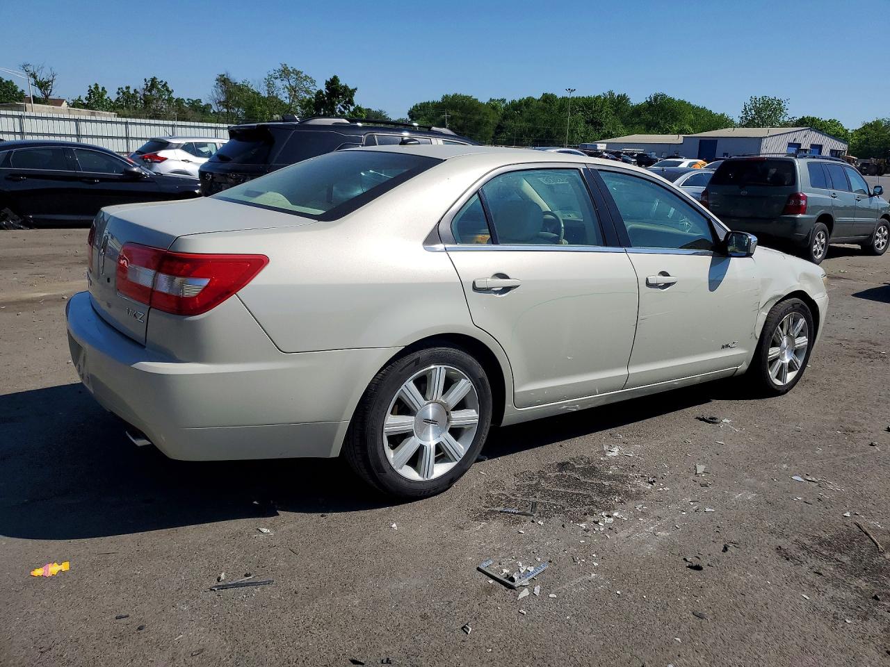 2007 Lincoln Mkz White vin: 3LNHM26T67R666533