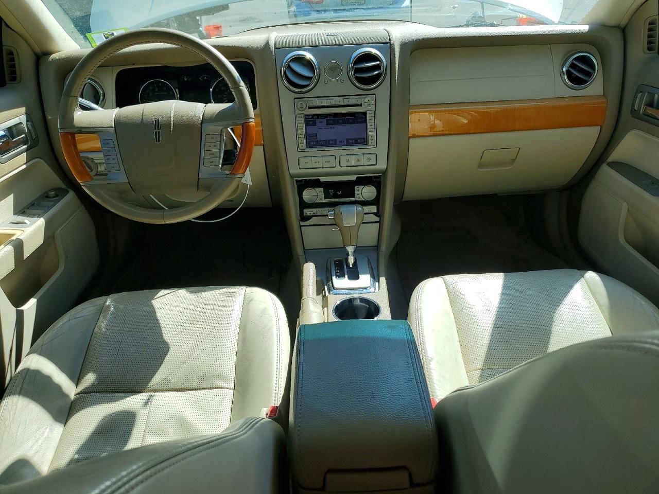 2007 Lincoln Mkz White vin: 3LNHM26T67R666533