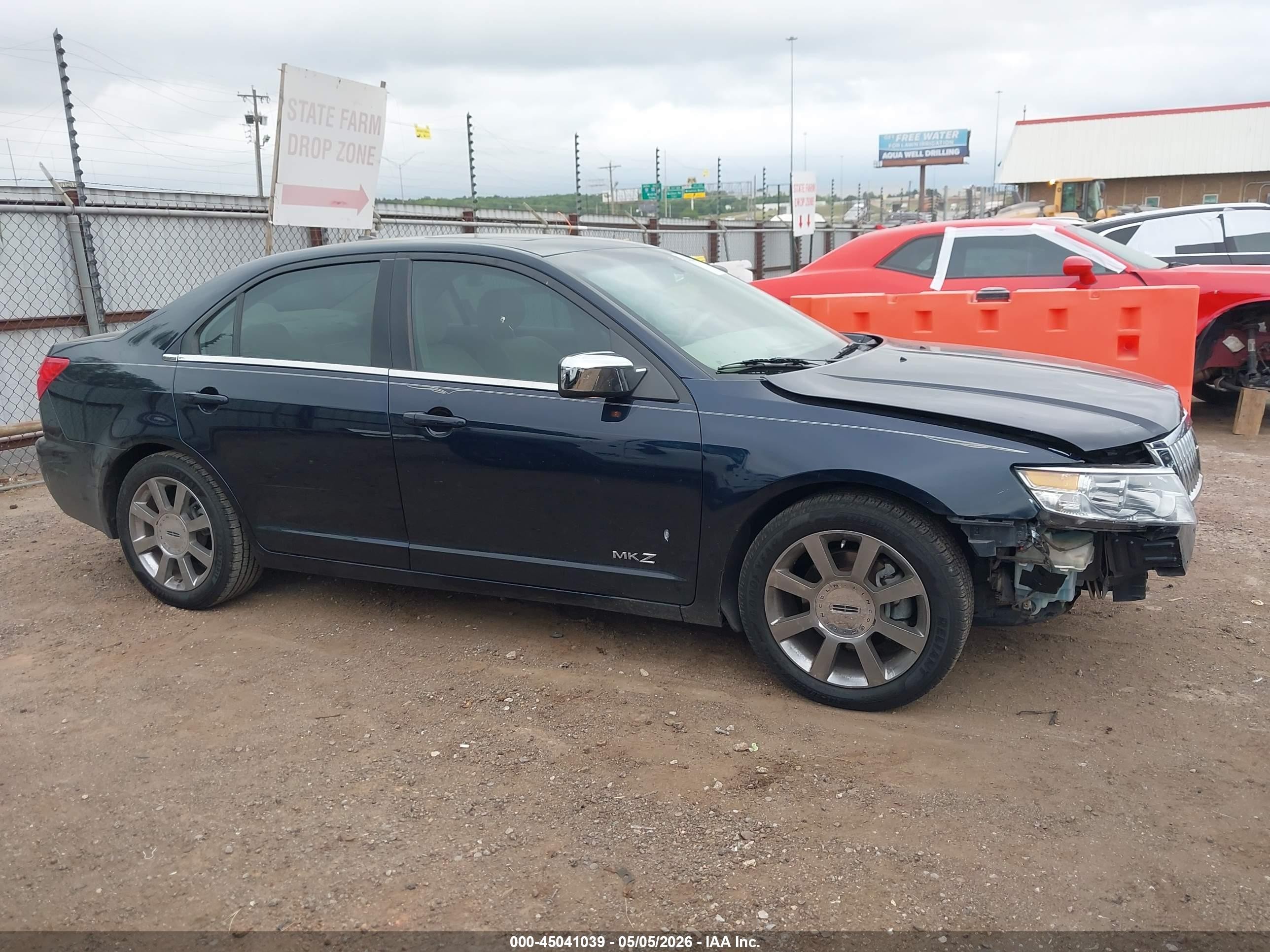 2008 Lincoln Mkz   Dark Blue vin: 3LNHM26T68R603921