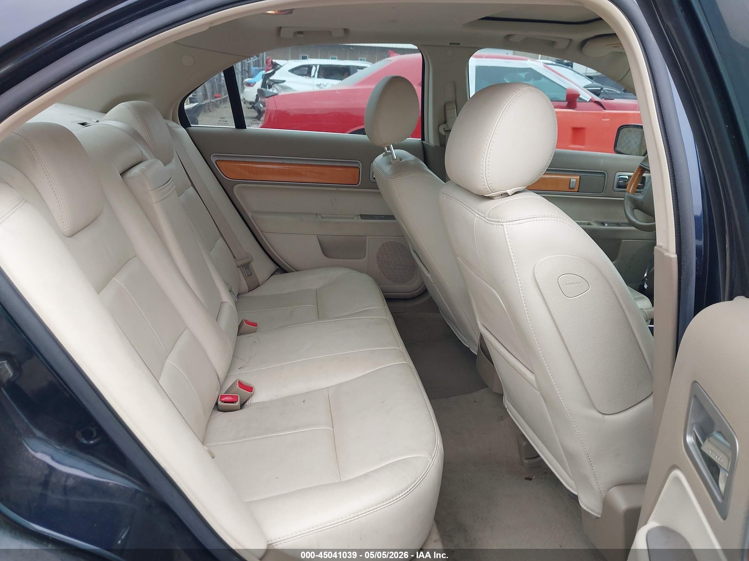 2008 Lincoln Mkz   Dark Blue vin: 3LNHM26T68R603921