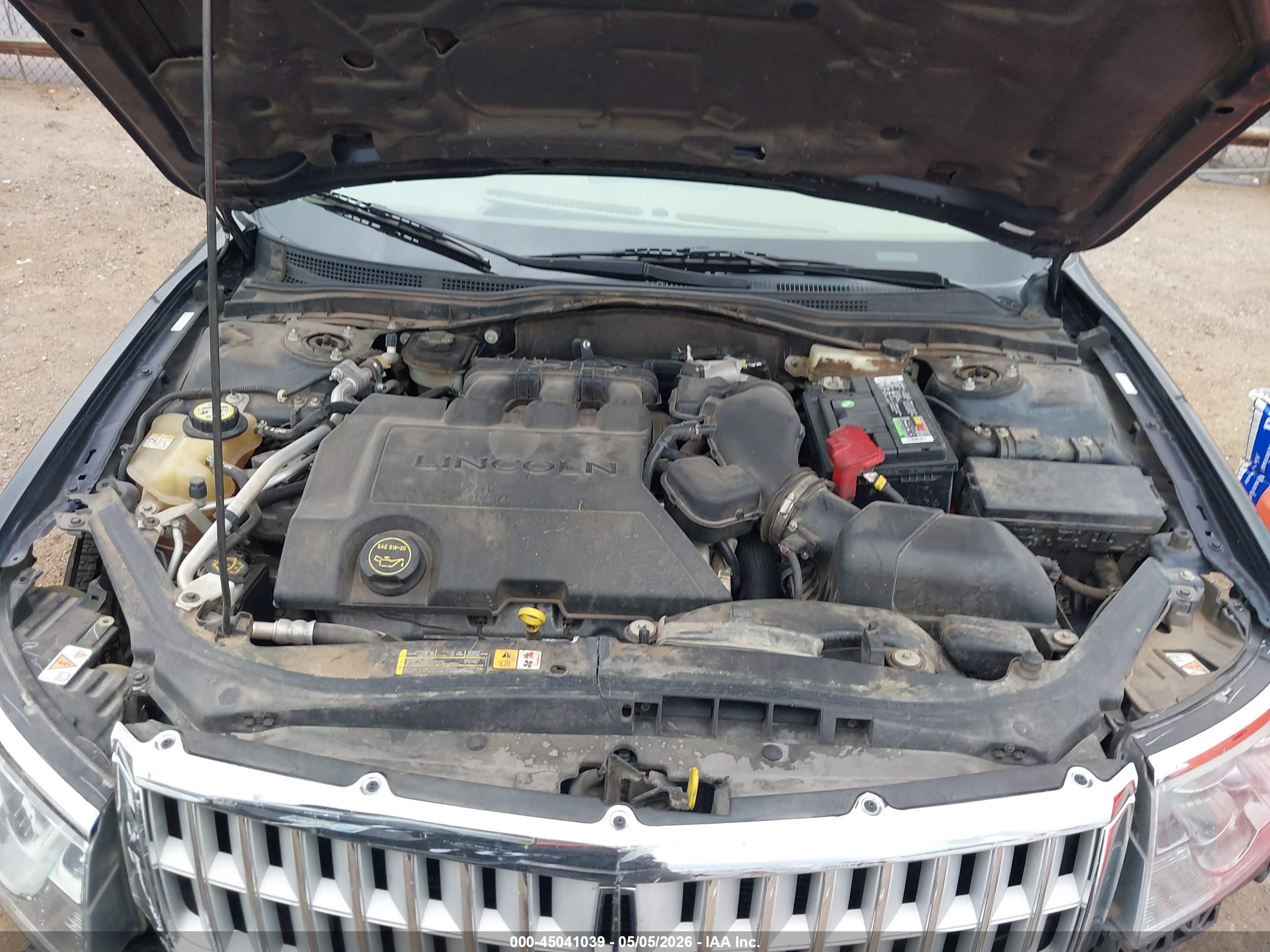 2008 Lincoln Mkz   Dark Blue vin: 3LNHM26T68R603921