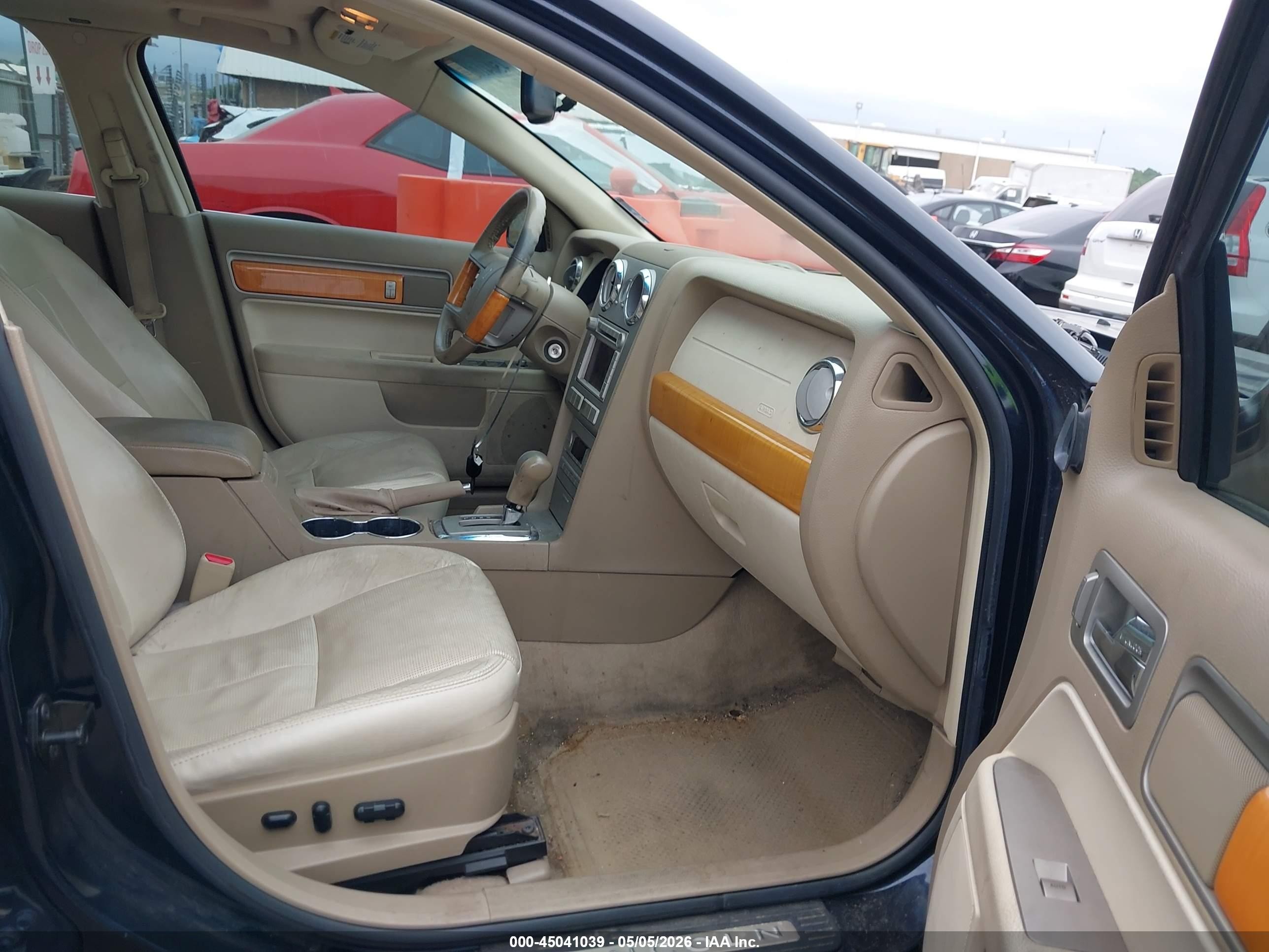 2008 Lincoln Mkz   Dark Blue vin: 3LNHM26T68R603921