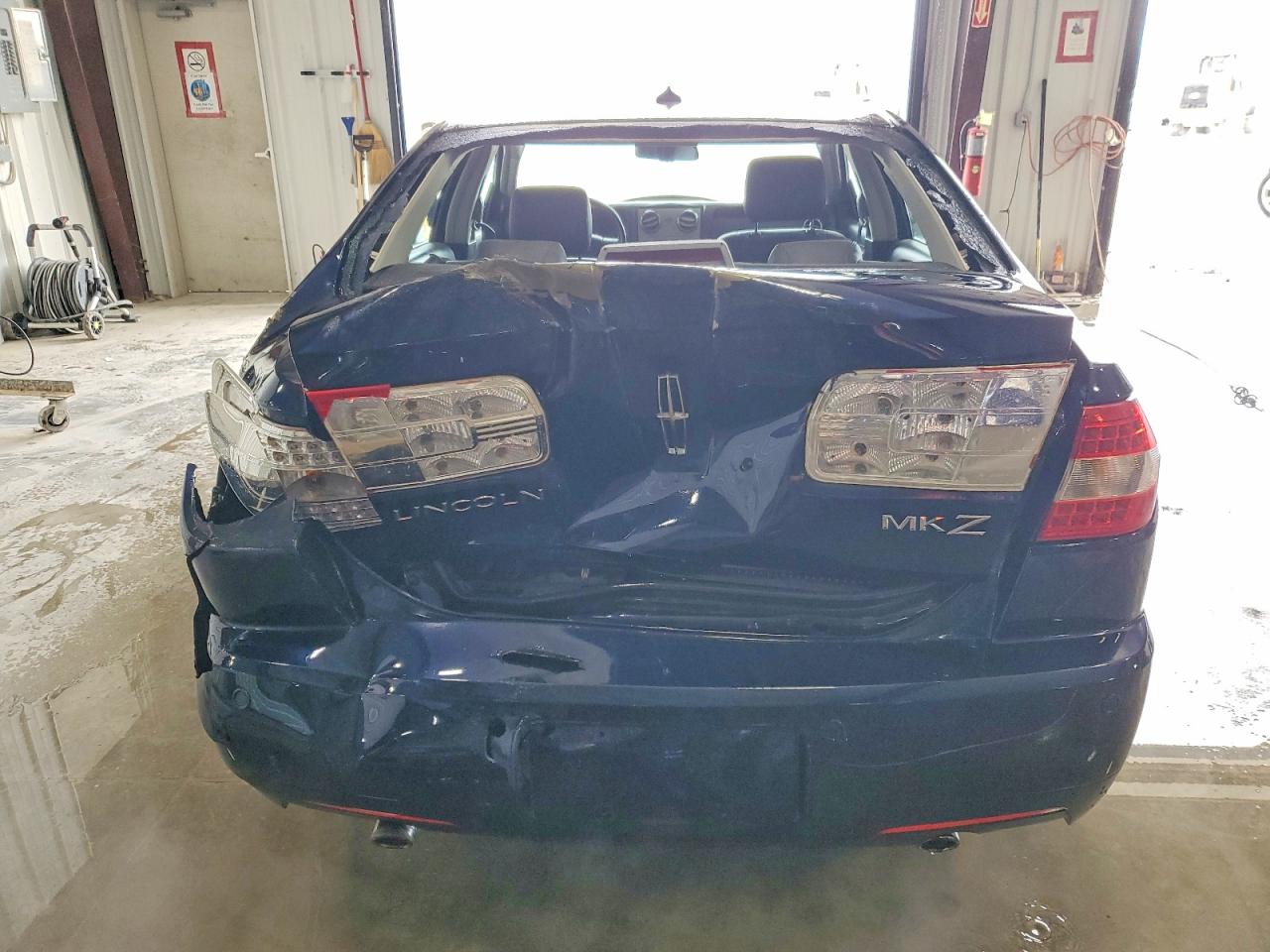 2008 Lincoln Mkz Blue vin: 3LNHM26T68R628575