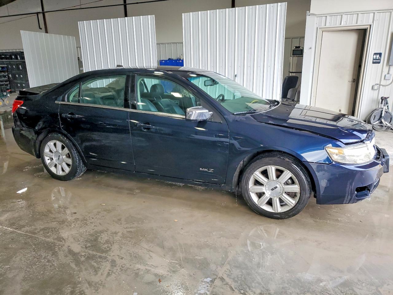 2008 Lincoln Mkz Blue vin: 3LNHM26T68R628575