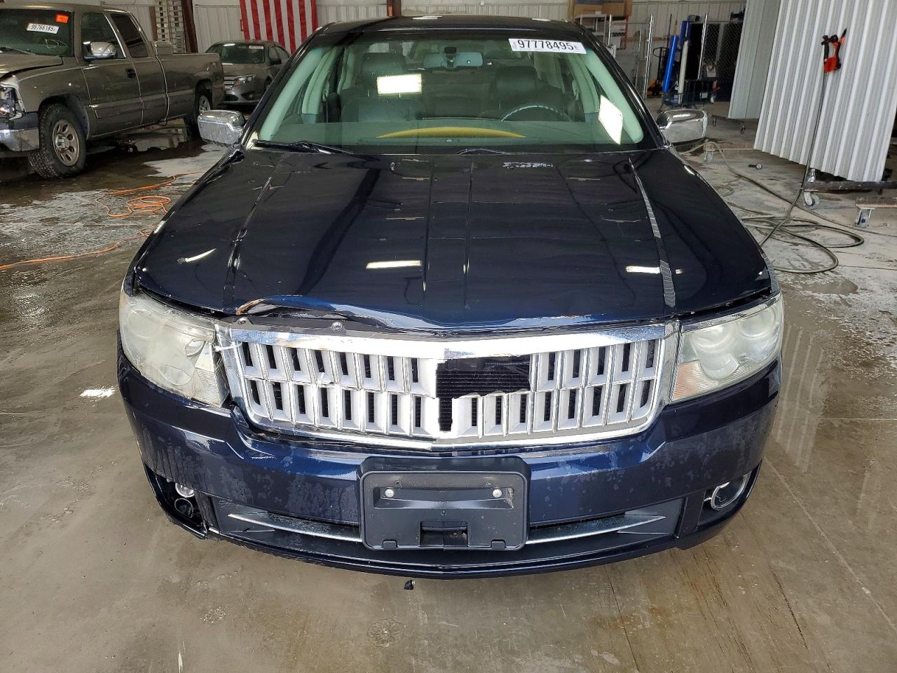 2008 Lincoln Mkz Blue vin: 3LNHM26T68R628575