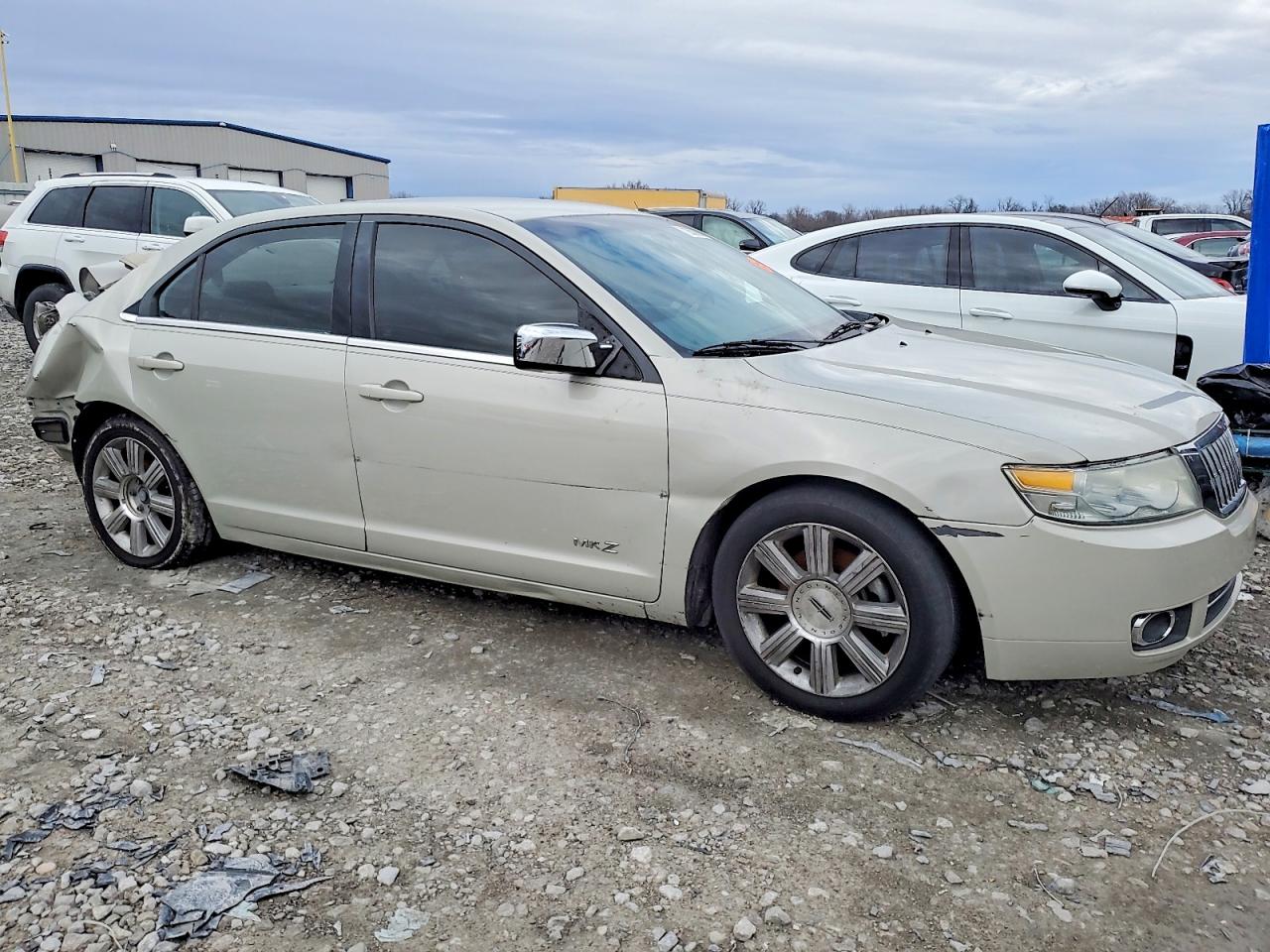 2008 Lincoln Mkz White vin: 3LNHM26T68R652522