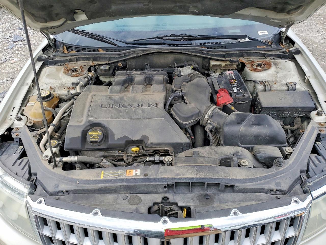2008 Lincoln Mkz White vin: 3LNHM26T68R652522