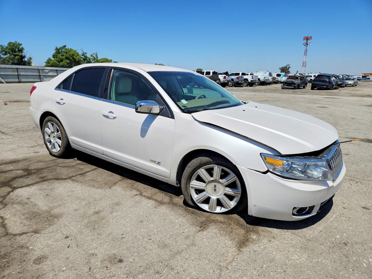 2009 Lincoln Mkz White vin: 3LNHM26T69R616685
