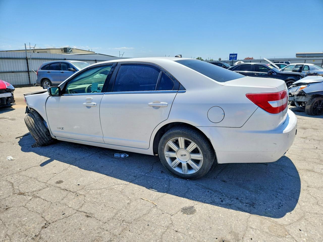2009 Lincoln Mkz White vin: 3LNHM26T69R616685
