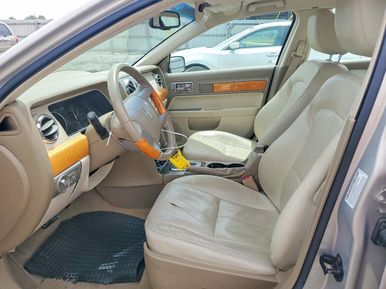 2009 Lincoln Mkz Cream vin: 3LNHM26T69R630232