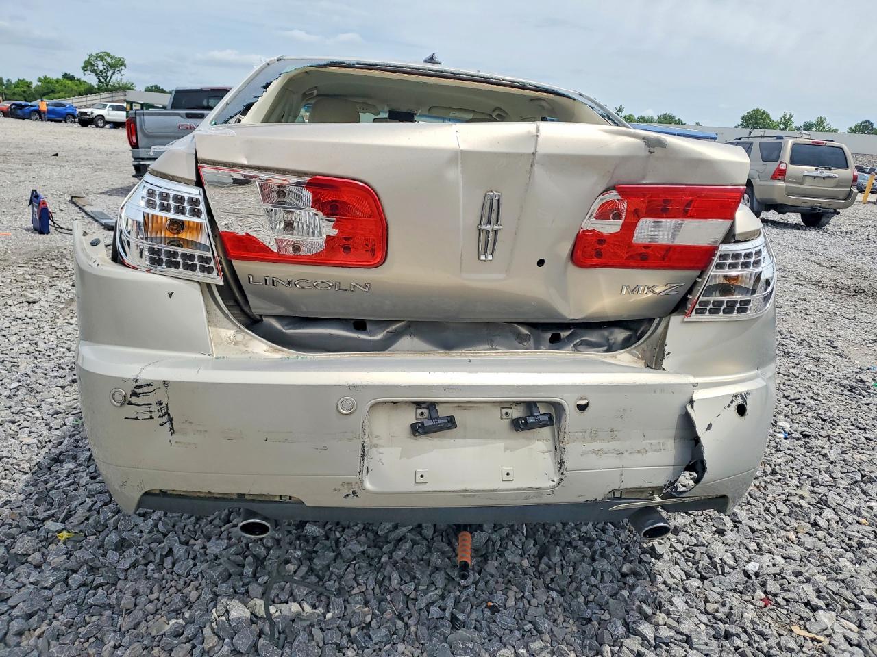 2009 Lincoln Mkz Cream vin: 3LNHM26T69R630232