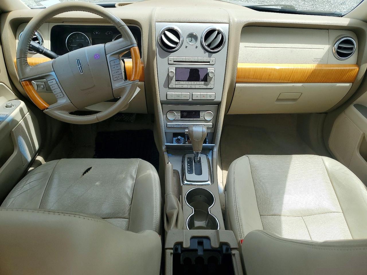 2009 Lincoln Mkz Cream vin: 3LNHM26T69R630232