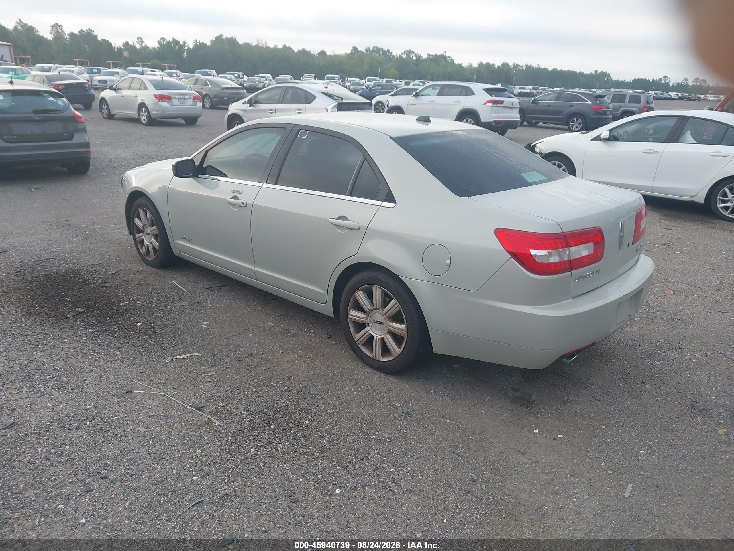 2007 Lincoln Mkz   Темно-бордовый vin: 3LNHM26T77R628177
