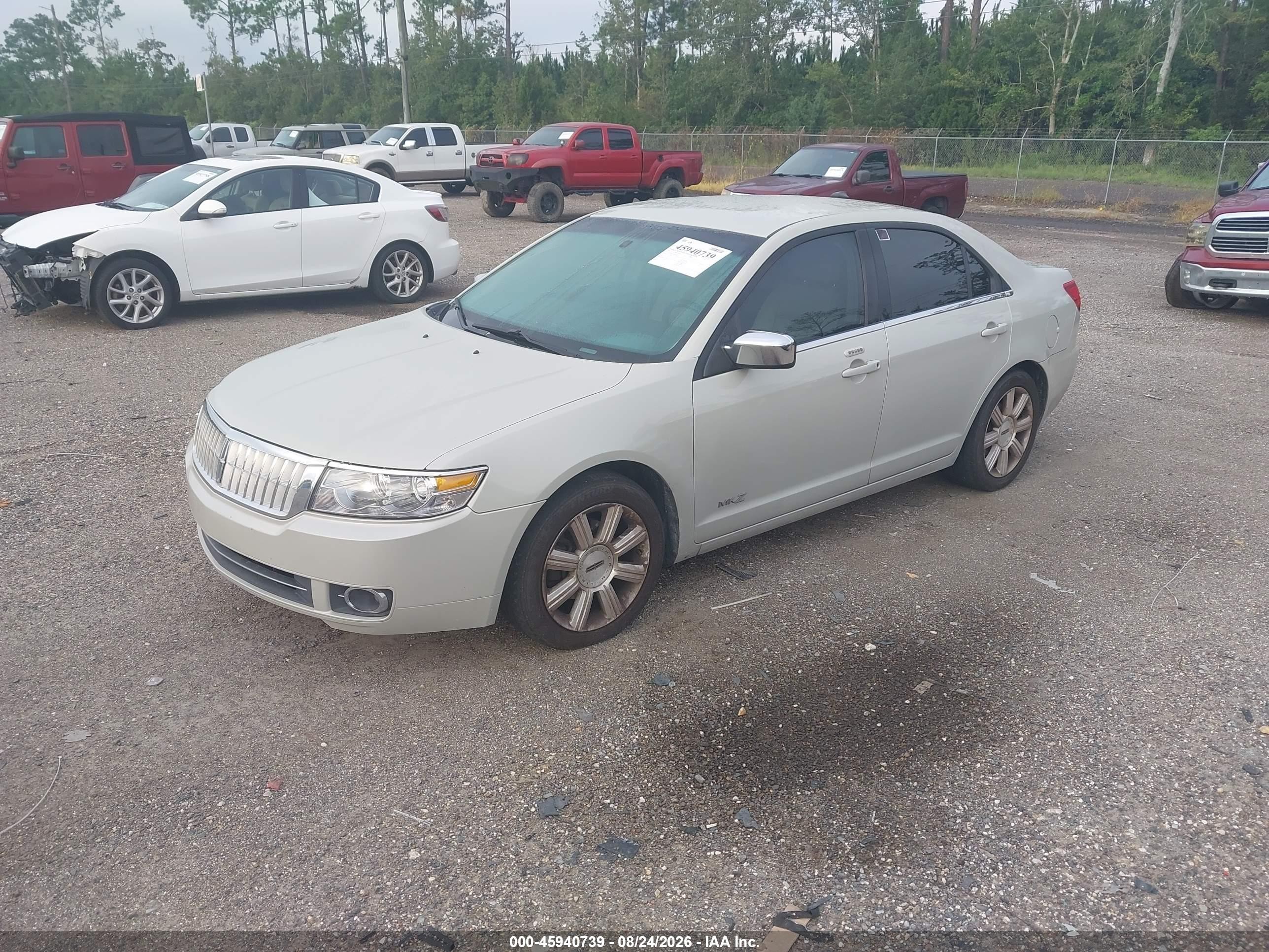 2007 Lincoln Mkz   Темно-бордовый vin: 3LNHM26T77R628177