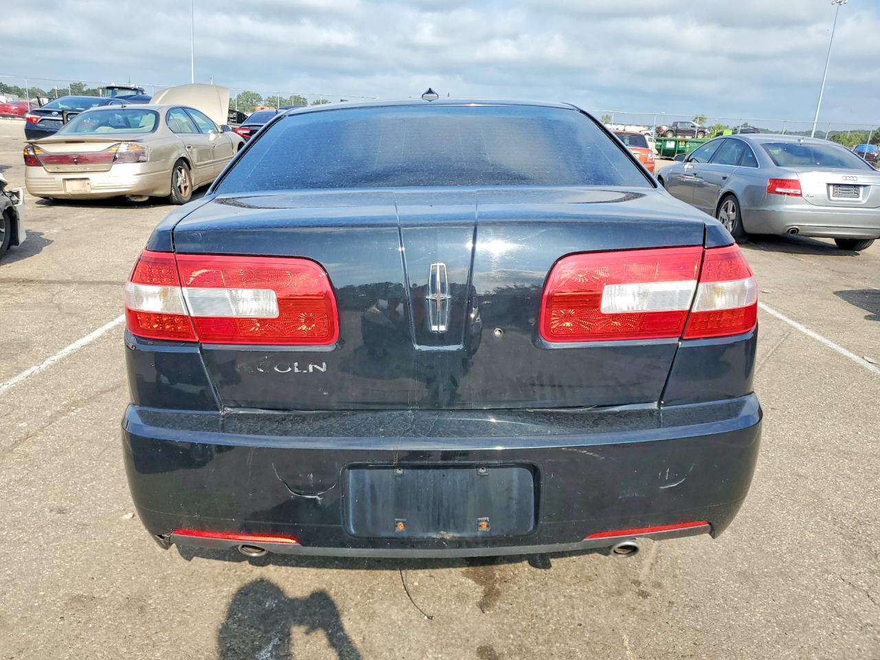 2007 Lincoln Mkz Black vin: 3LNHM26T77R641429