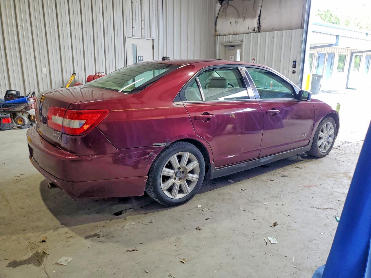 2007 Lincoln Mkz Красный vin: 3LNHM26T77R655511