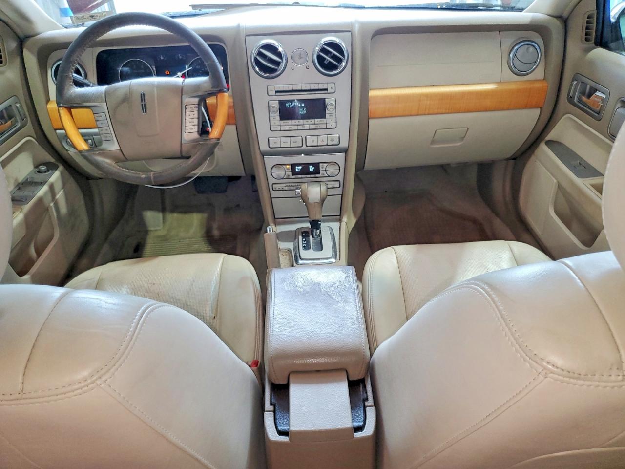 2007 Lincoln Mkz Красный vin: 3LNHM26T77R655511
