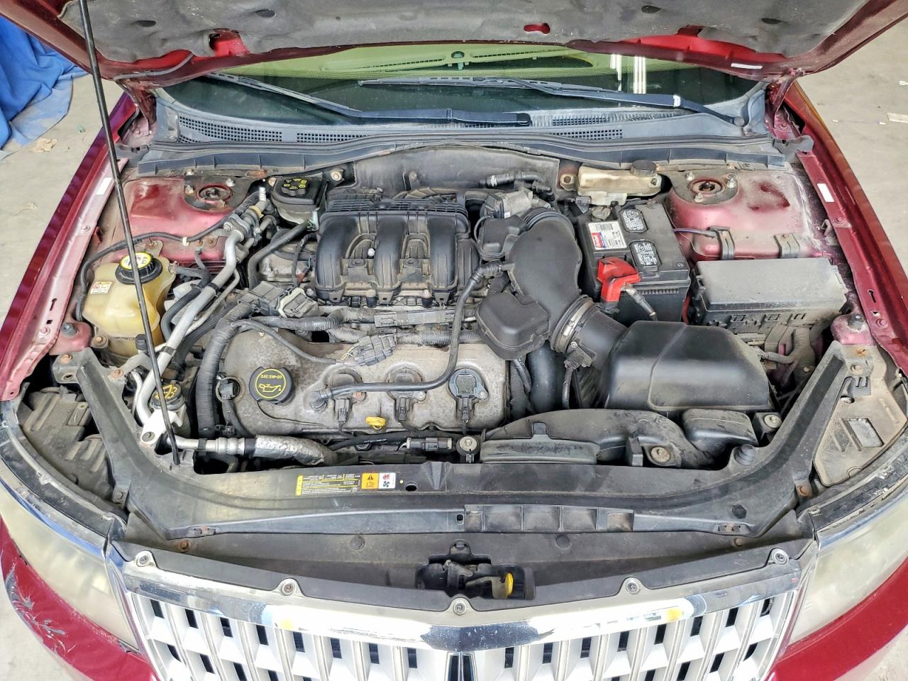 2007 Lincoln Mkz Красный vin: 3LNHM26T77R655511
