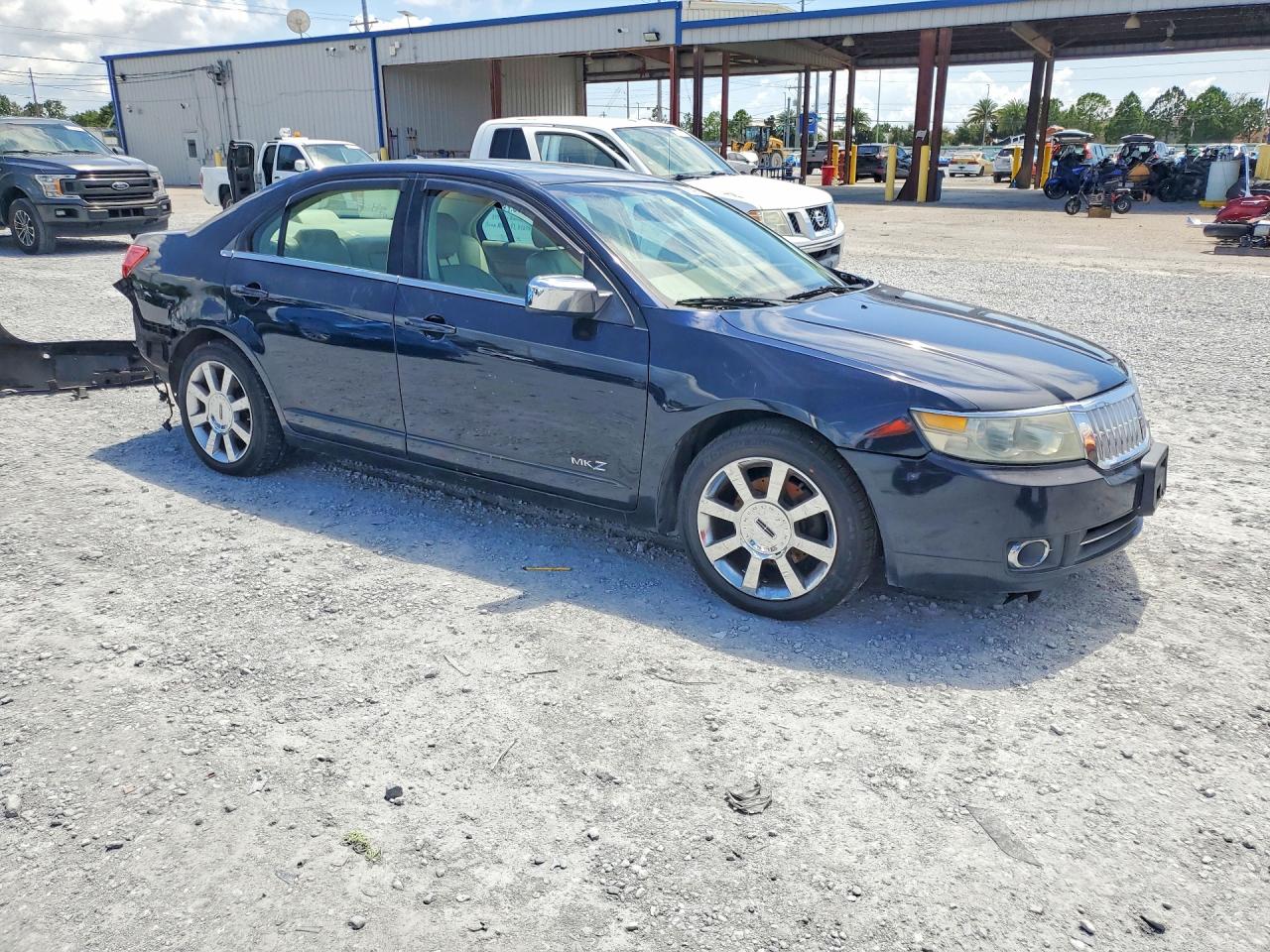 2008 Lincoln Mkz Blue vin: 3LNHM26T78R634773