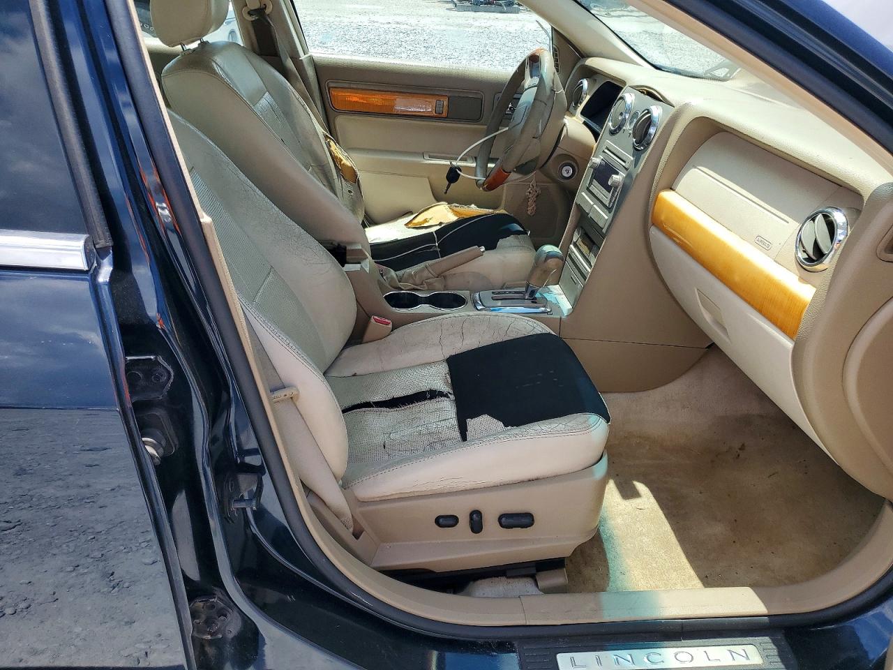 2008 Lincoln Mkz Blue vin: 3LNHM26T78R634773