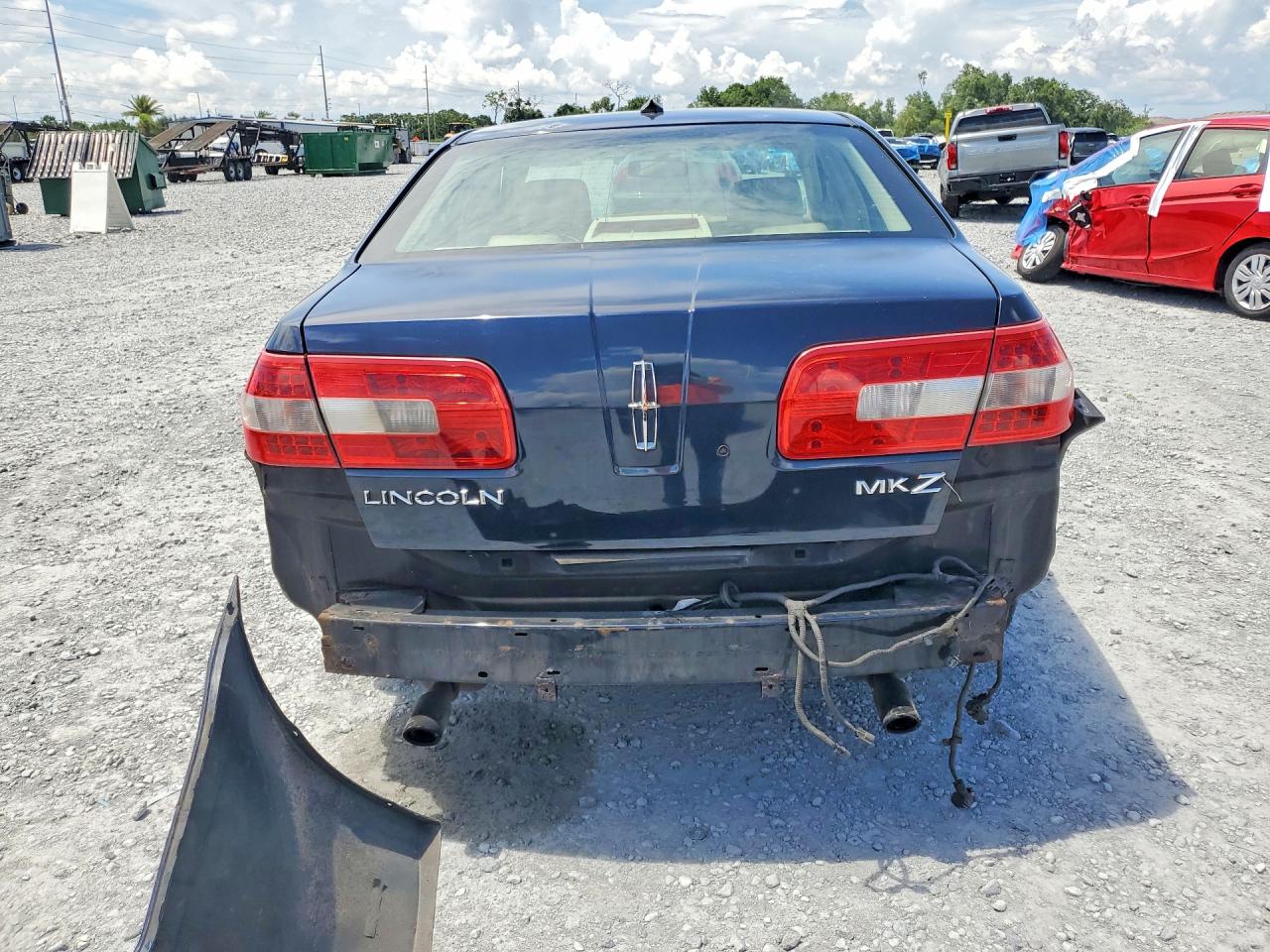 2008 Lincoln Mkz Blue vin: 3LNHM26T78R634773