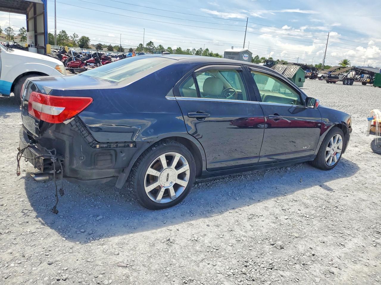 2008 Lincoln Mkz Blue vin: 3LNHM26T78R634773