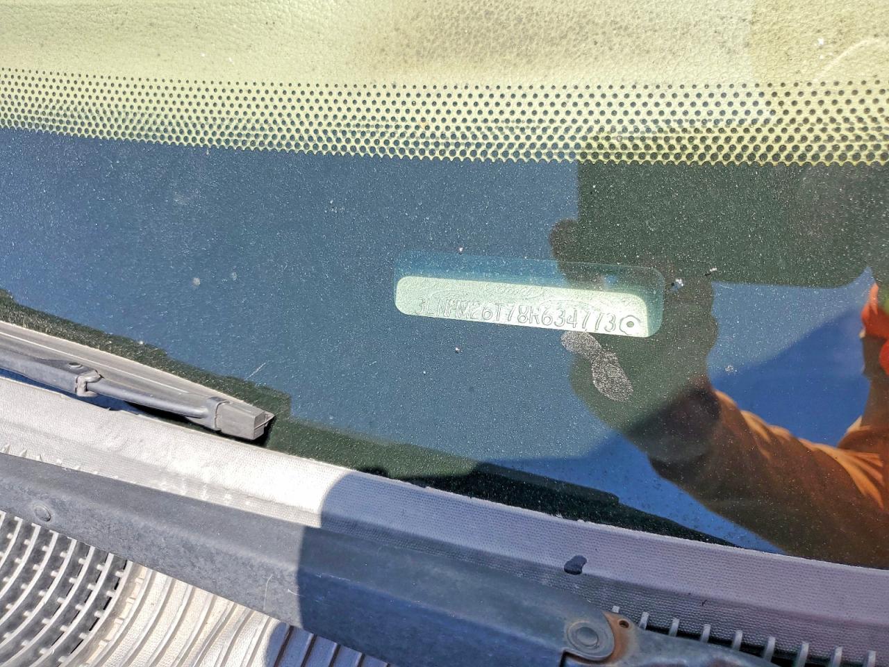 2008 Lincoln Mkz Blue vin: 3LNHM26T78R634773