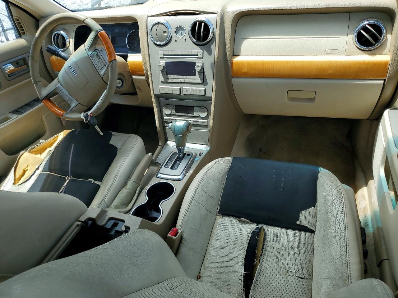 2008 Lincoln Mkz Blue vin: 3LNHM26T78R634773