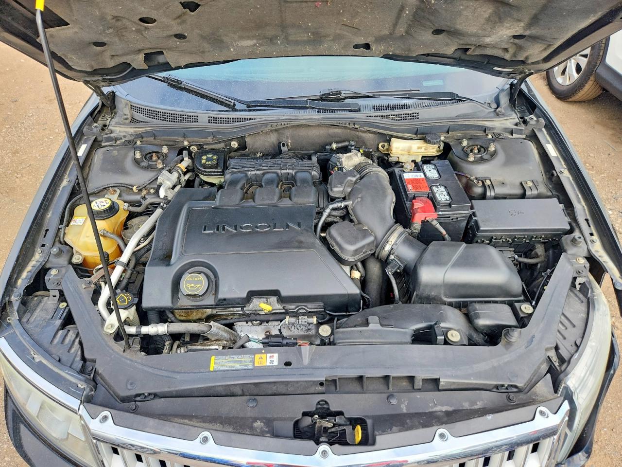 2008 Lincoln Mkz Black vin: 3LNHM26T78R649354
