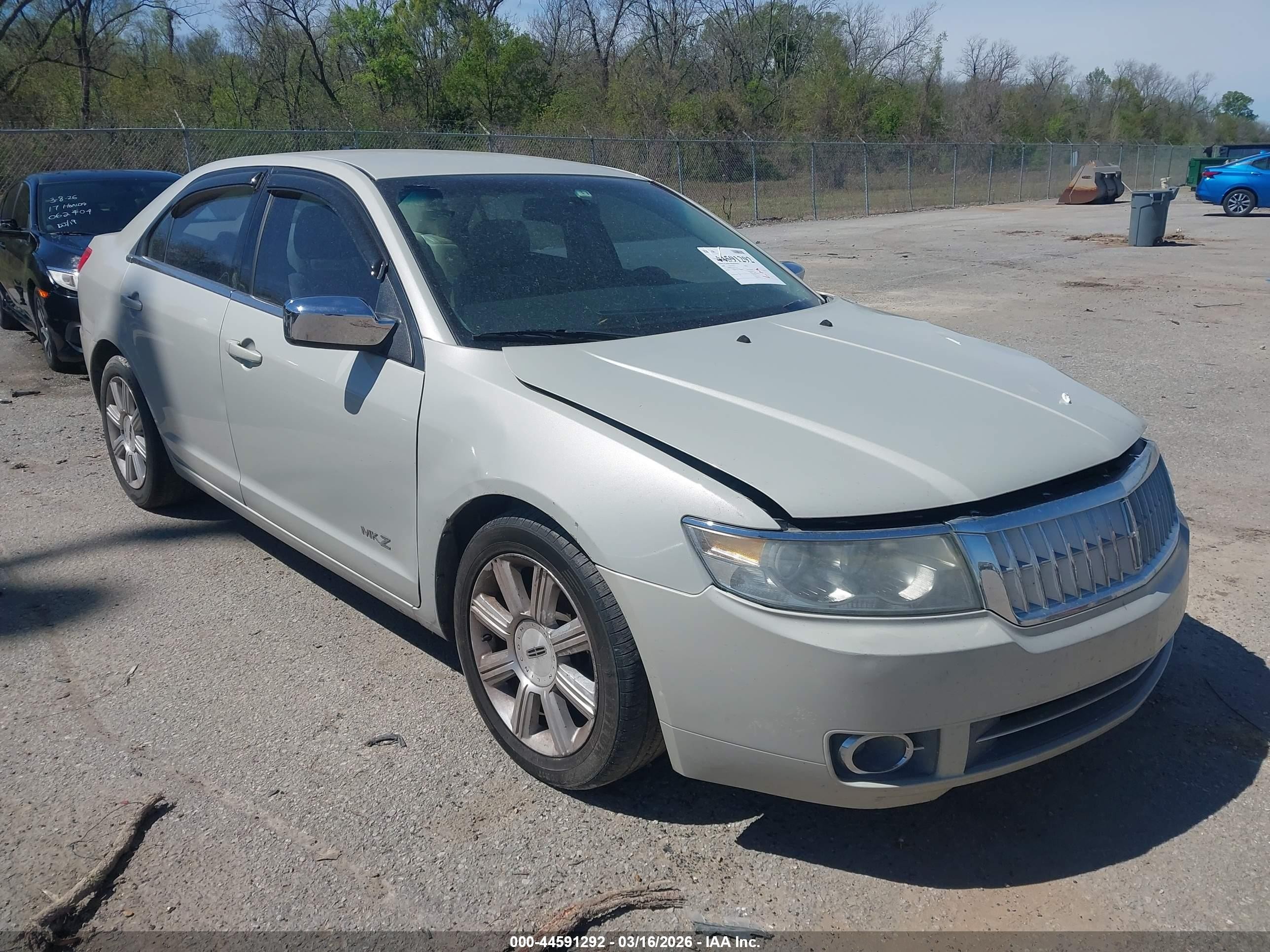 2008 Lincoln Mkz   Beige vin: 3LNHM26T78R651265