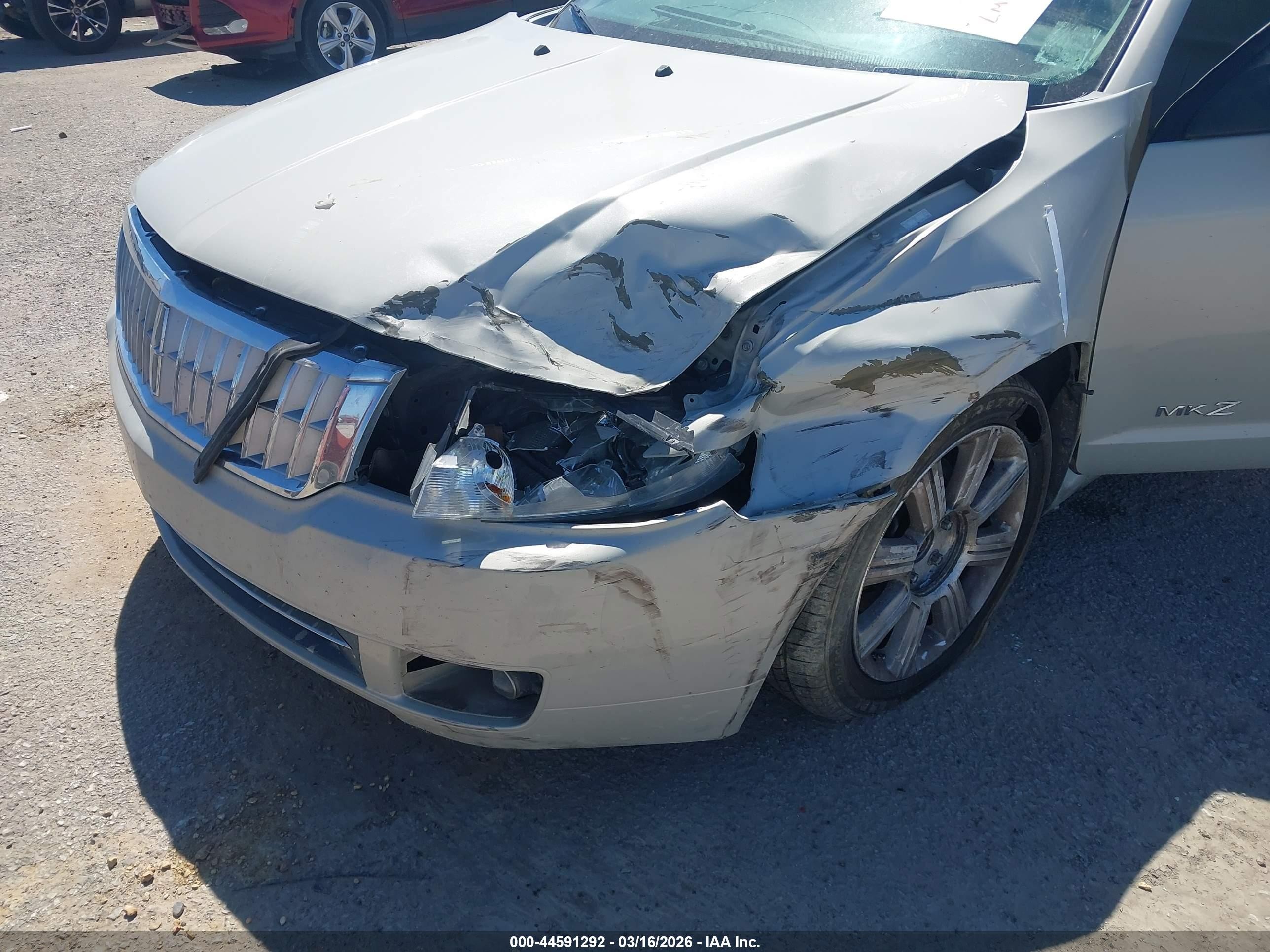 2008 Lincoln Mkz   Beige vin: 3LNHM26T78R651265