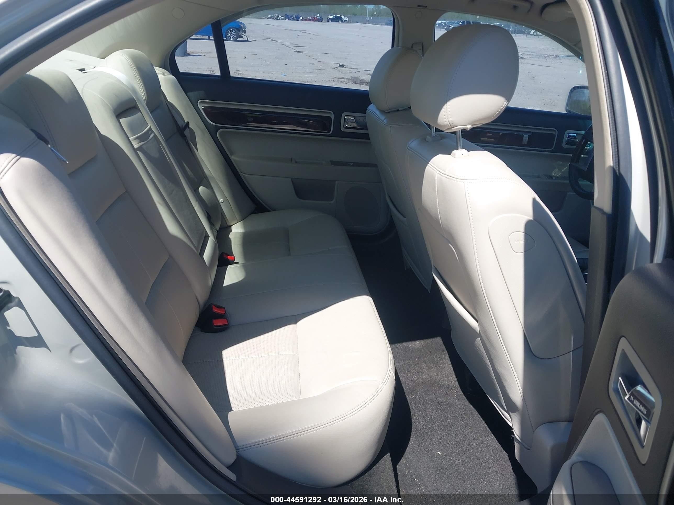 2008 Lincoln Mkz   Beige vin: 3LNHM26T78R651265