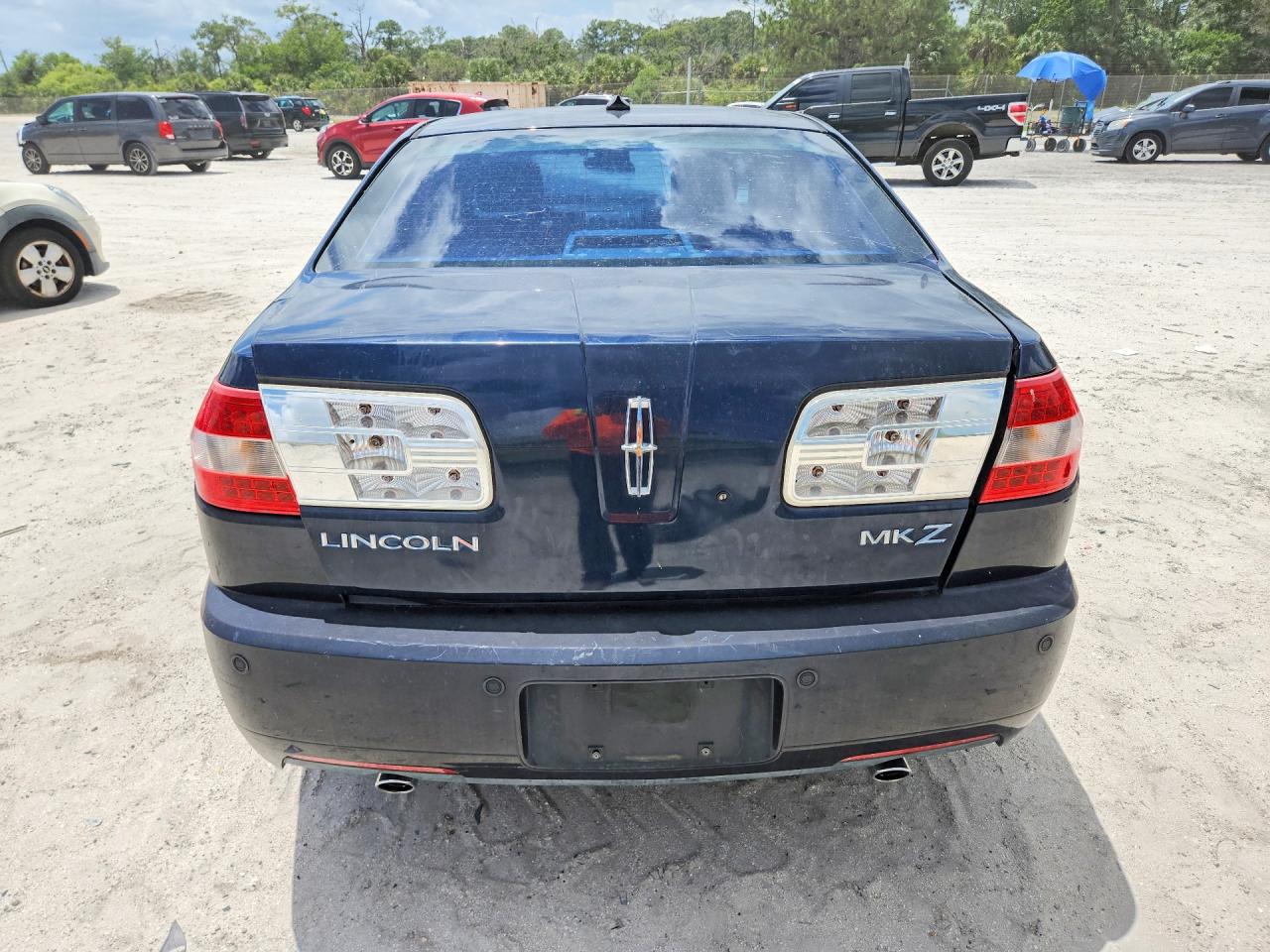 2008 Lincoln Mkz Blue vin: 3LNHM26T78R662296