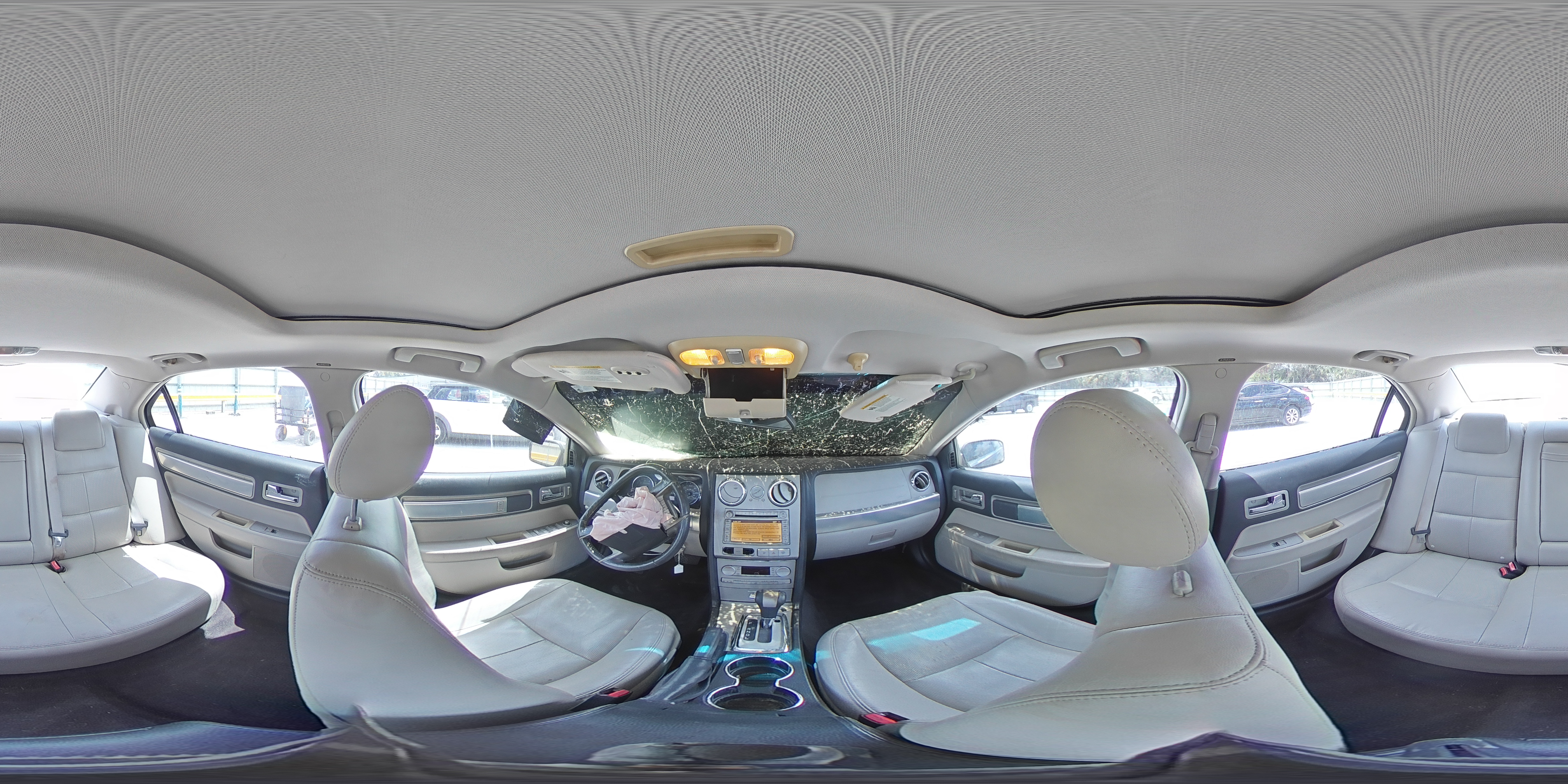 2008 Lincoln Mkz Blue vin: 3LNHM26T78R662296