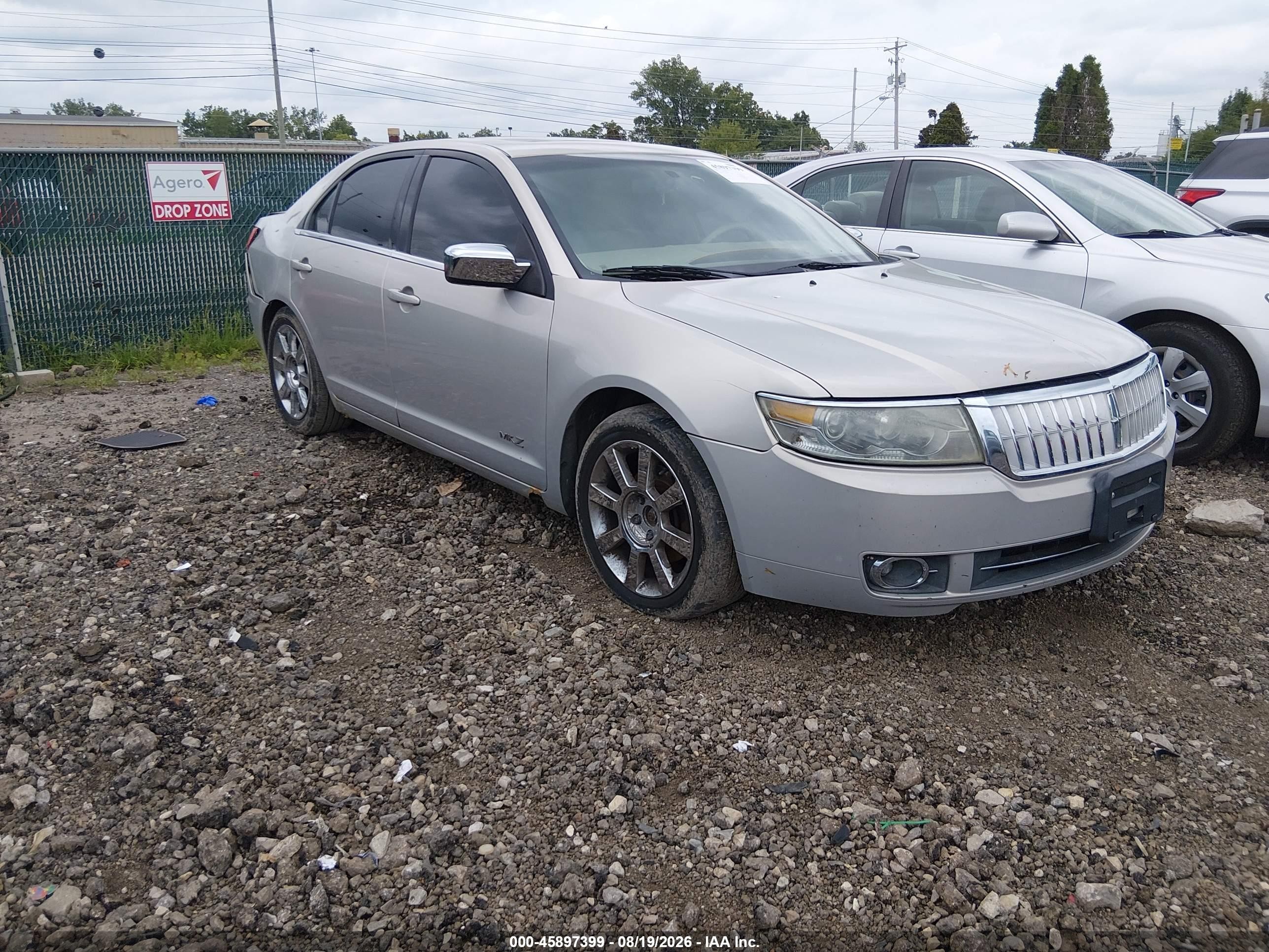2009 Lincoln Mkz   Champagne vin: 3LNHM26T79R603069