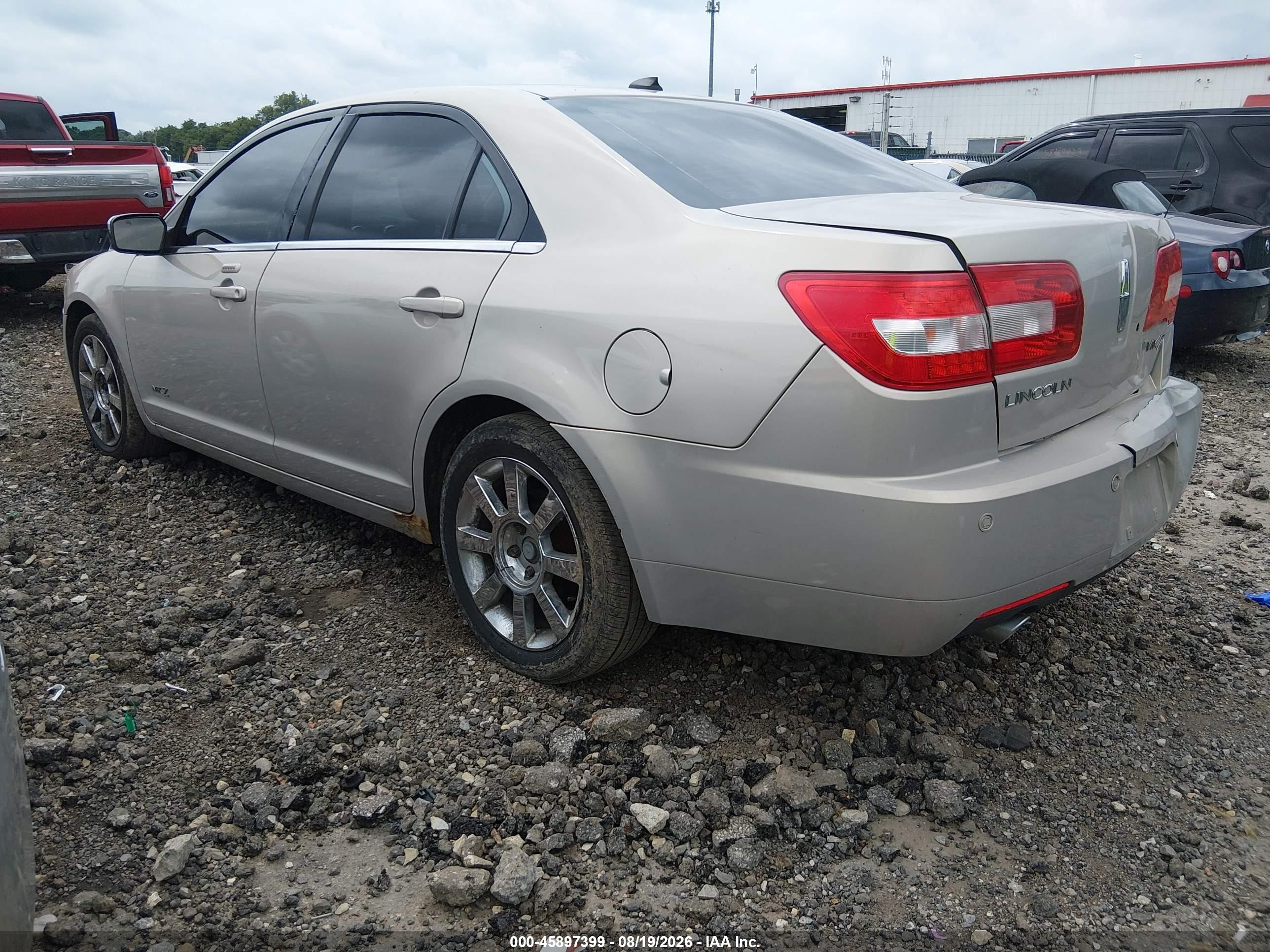 2009 Lincoln Mkz   Champagne vin: 3LNHM26T79R603069